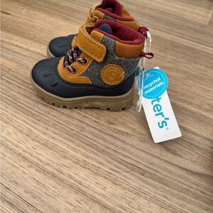 Carter's Kids' Black and Brown Boots